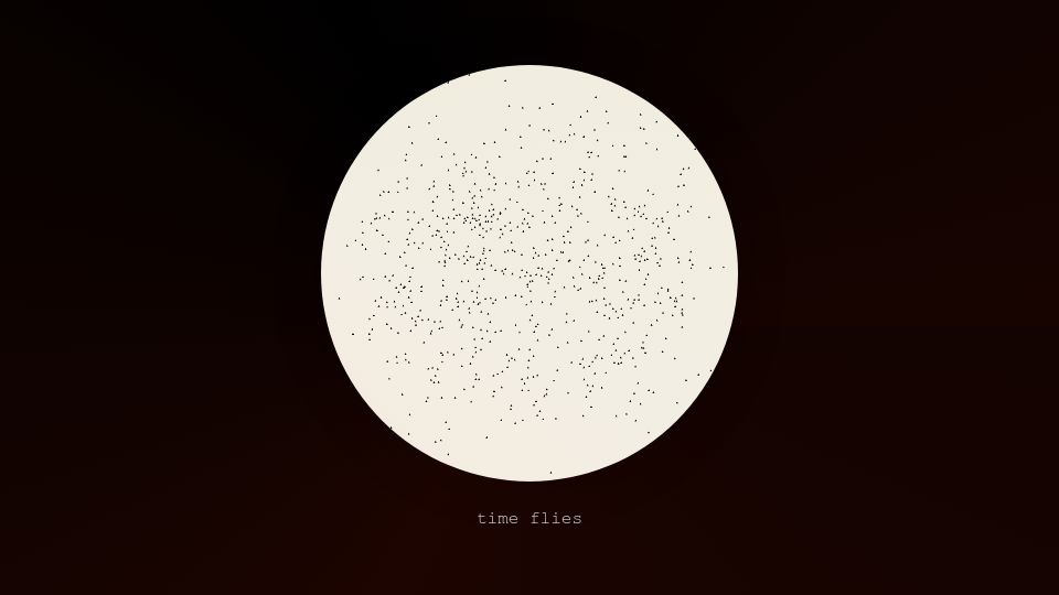 Screenshot of time-flies.koenvangilst.nl: Show HN: Time Flies