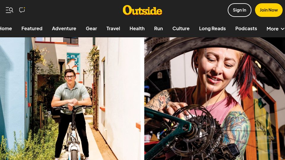 Screenshot of outsideonline.com: Want to Build a Perfect 21st Century Town? Ban Cars