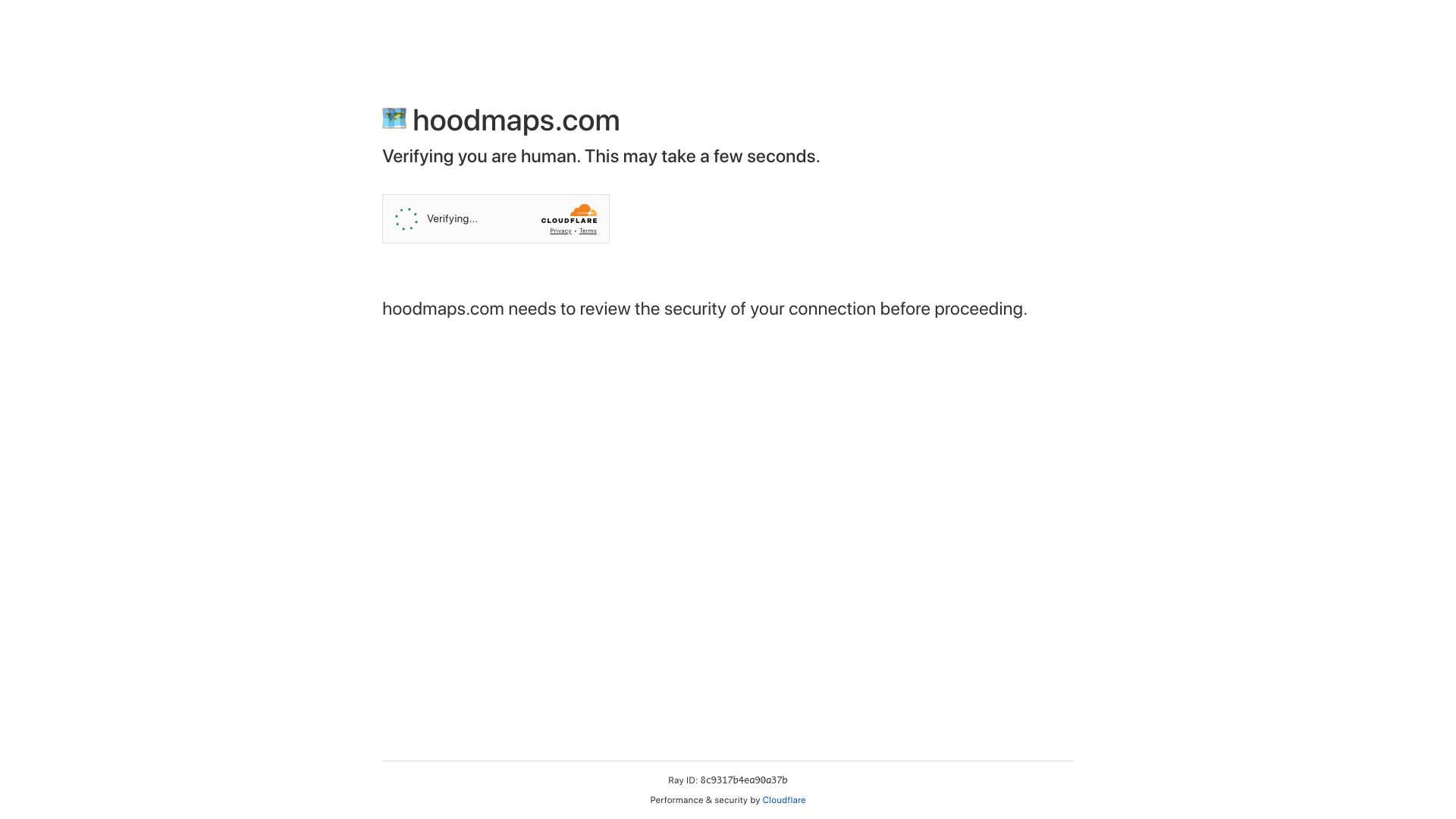 Screenshot of hoodmaps.com: Hoodmaps: Publicly Annotated City Maps