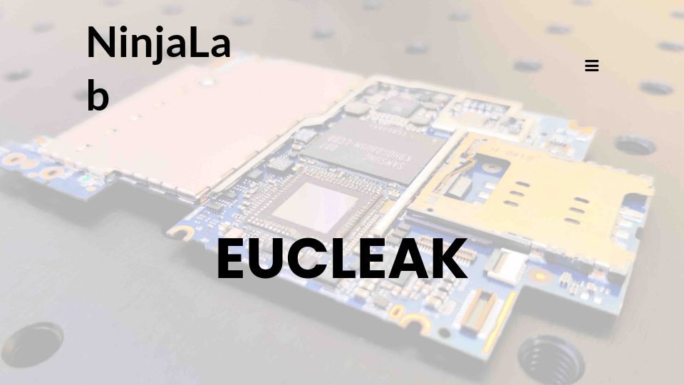 Screenshot of ninjalab.io: EUCLEAK Side-Channel Attack on the YubiKey 5 Series
