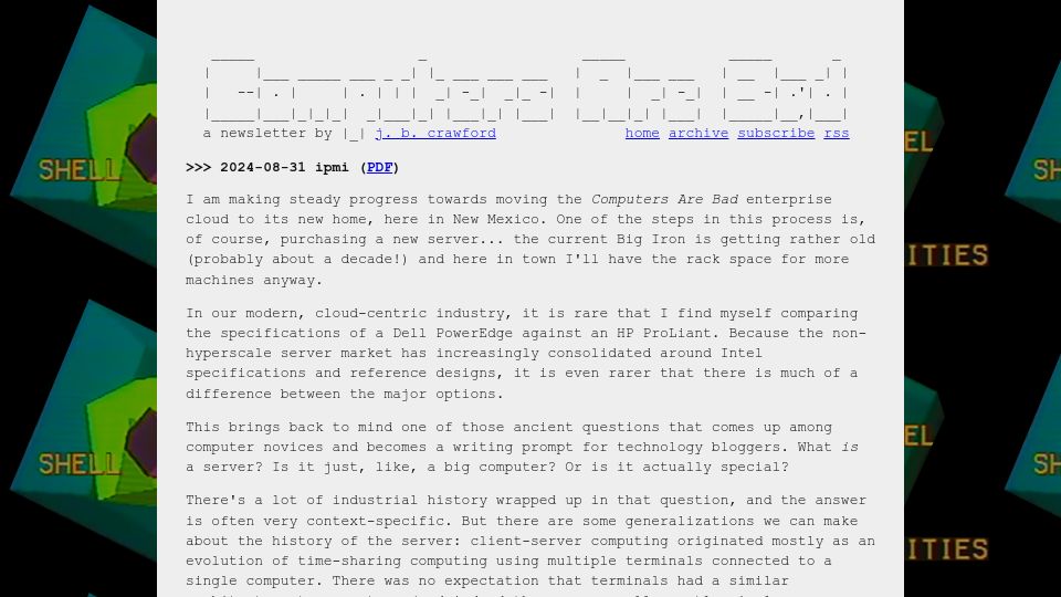 Screenshot of computer.rip: IPMI