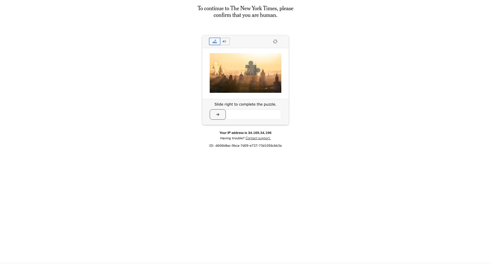 Screenshot of nytimes.com: Rethinking addiction as a chronic brain disease