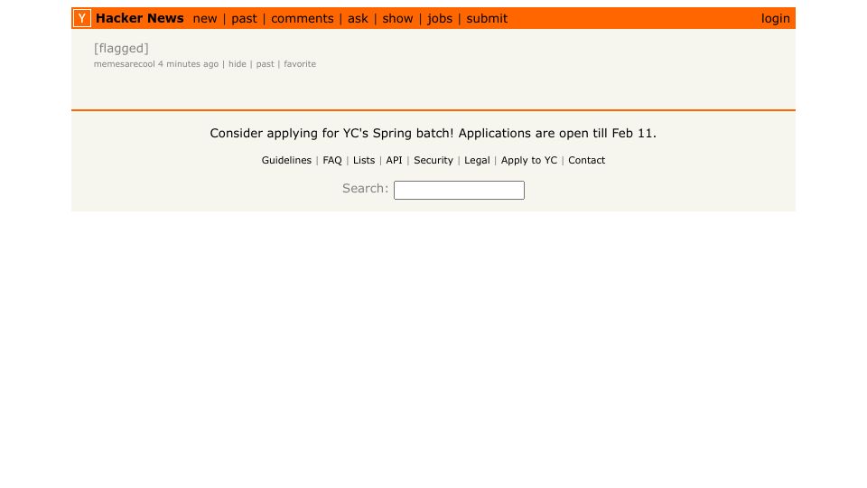 Screenshot of Hacker News post: Ask HN: SpaceX and Tesla employees (who opose fascism): how are you feeling?