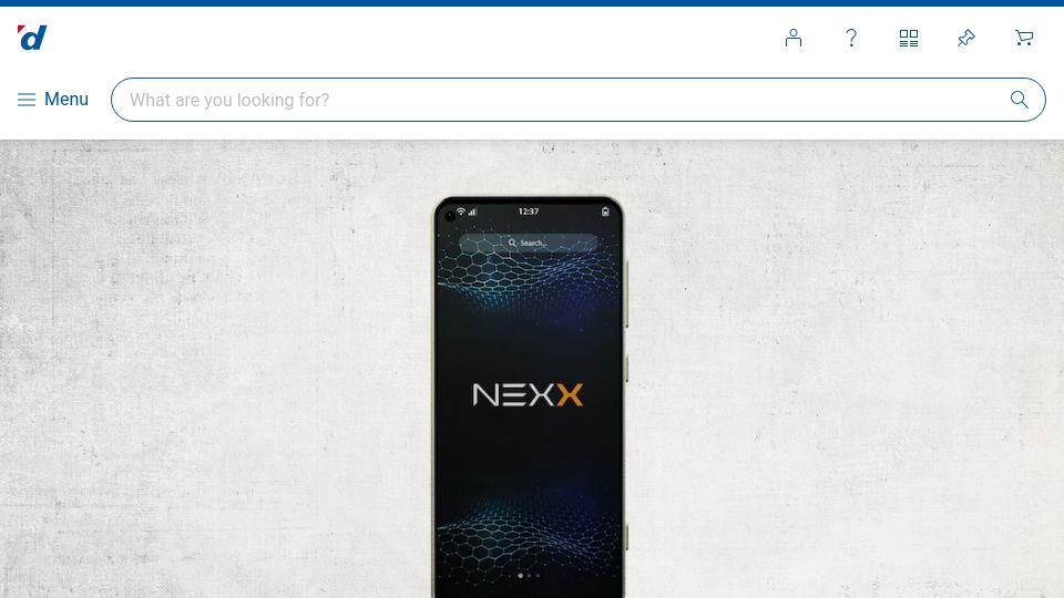 Screenshot of digitec.ch: Liberux Nexx: Linux smartphone (found on Galaxus, Swiss online reseller)