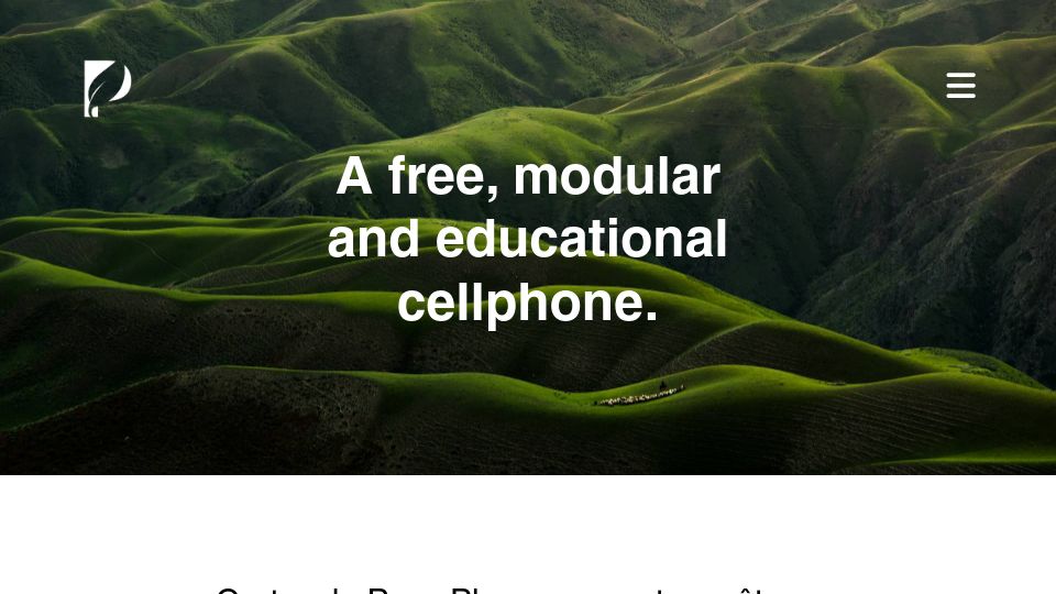 Screenshot of paxo.fr: Paxo: A DIY Phone