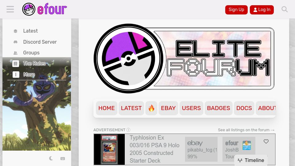 Screenshot of elitefourum.com: Many of the Pokemon playtest cards were likely printed in 2024