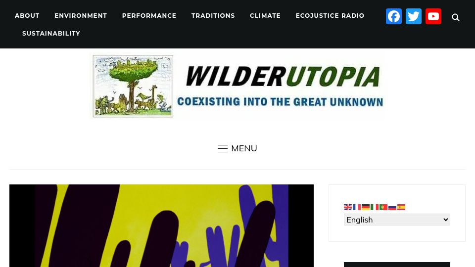 Screenshot of wilderutopia.com: Goethe's "Sorcerer's Apprentice" – power over wisdom