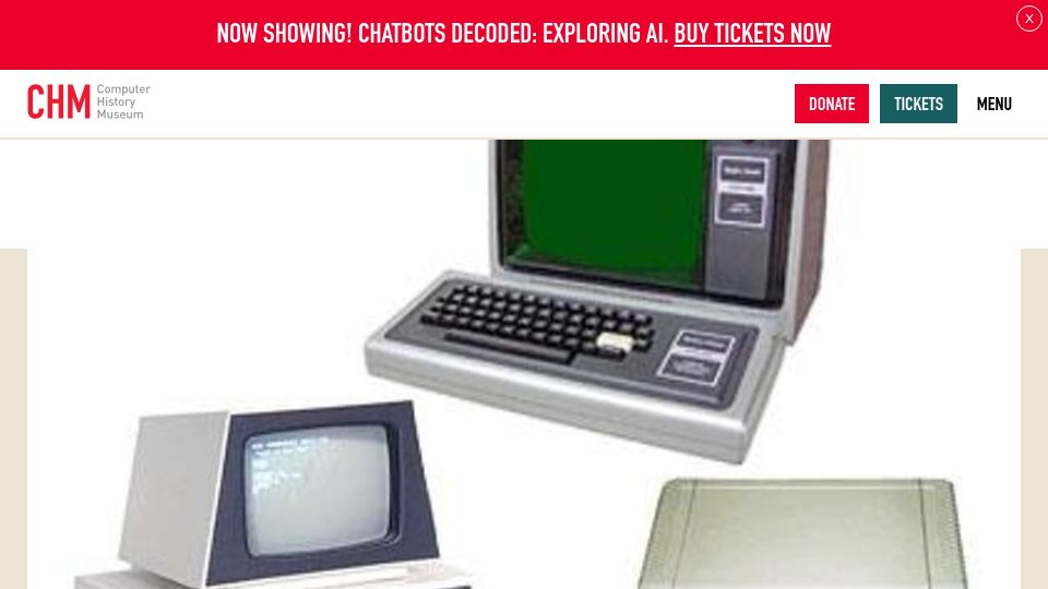 Screenshot of computerhistory.org: Xerox Alto Source Code (2014)