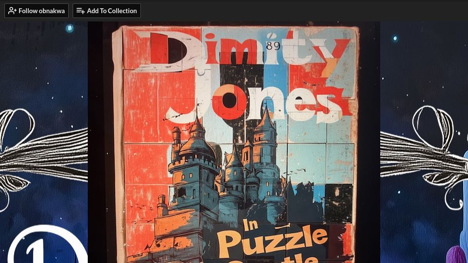 Screenshot of obnakwa.itch.io: Show HN: Dimity Jones in Puzzle Castle: An Electronic Escape Novel