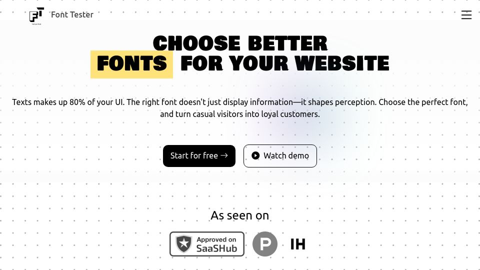 Screenshot of font-tester.foxcraft.tech: Show HN: I worked on a feature that allows you to preview fonts side by side