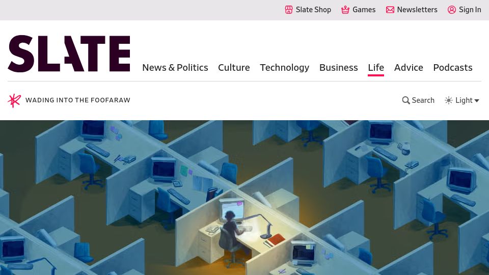 Screenshot of slate.com: In my life, I've witnessed three elite salespeople at work