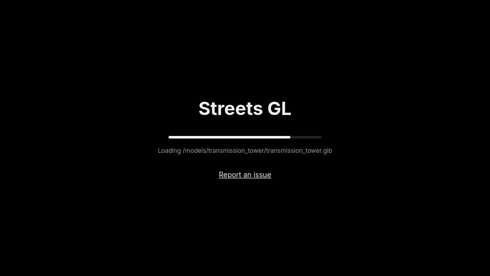 Screenshot of streets.gl: Streets GL – 3D OpenStreetMap