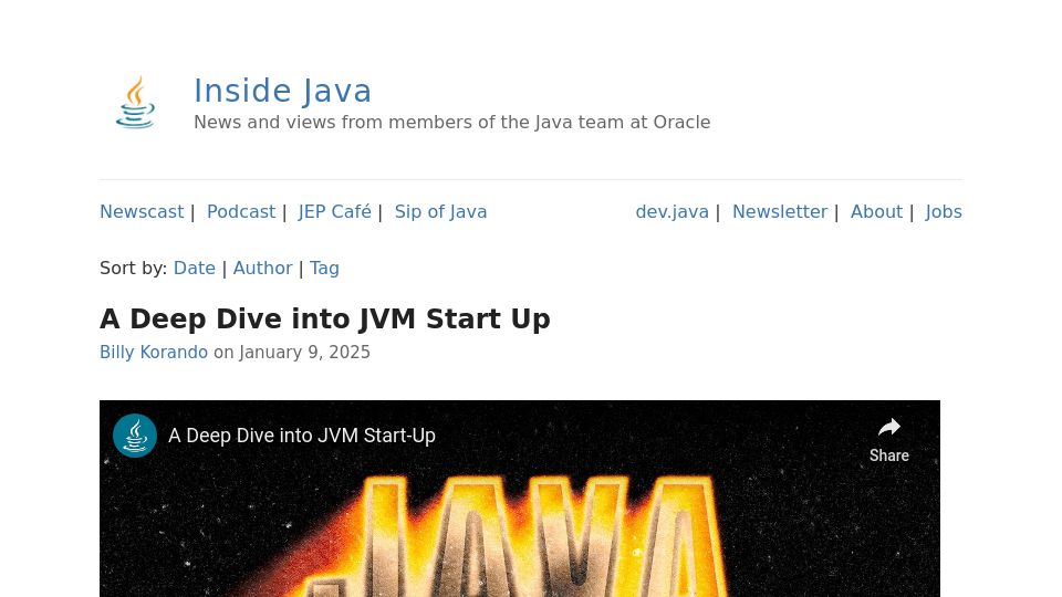 Screenshot of inside.java: A Deep Dive into JVM Start Up
