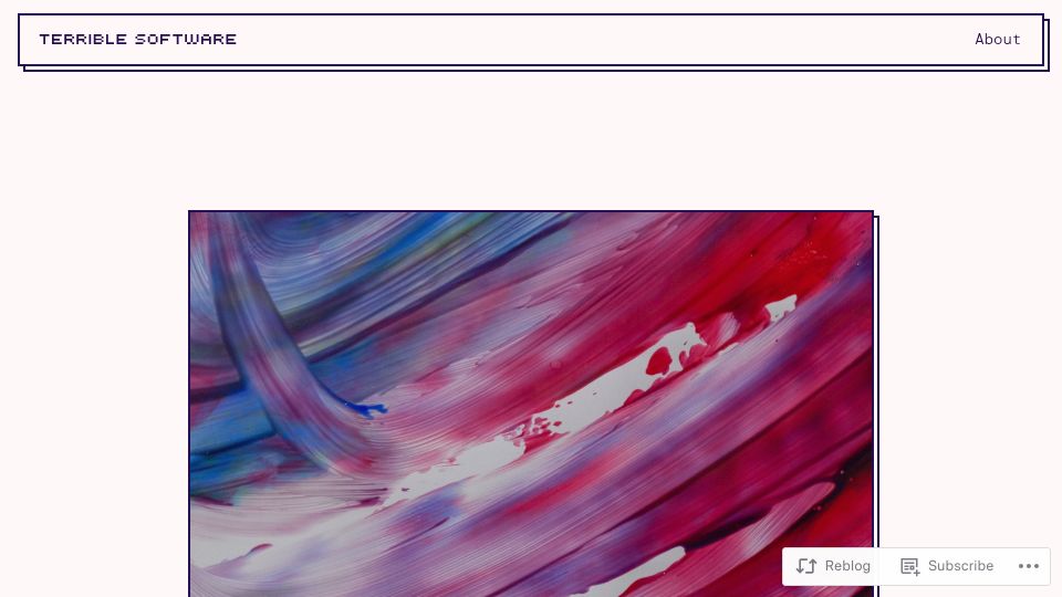 Screenshot of terriblesoftware.org: Don't avoid workplace politics