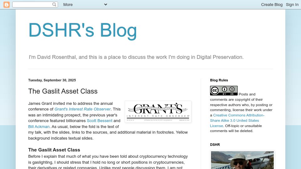 Screenshot of blog.dshr.org: The gaslit asset class