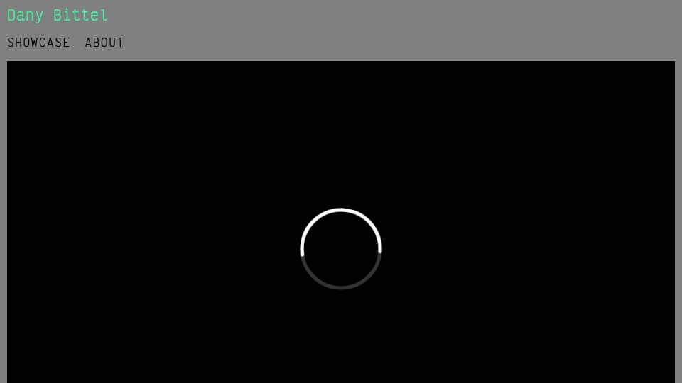 Screenshot of danybittel.ch: Macro Splats 2025