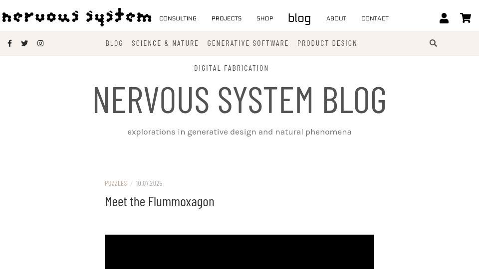 Screenshot of n-e-r-v-o-u-s.com: The Flummoxagon