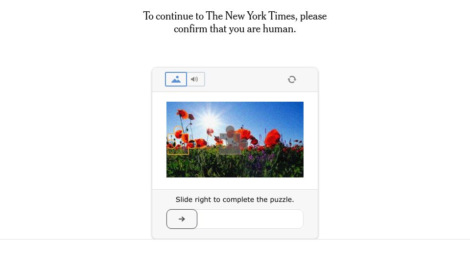 Screenshot of nytimes.com: Wikipedia Volunteers Avert Tragedy by Taking Down Gunman at Conference
