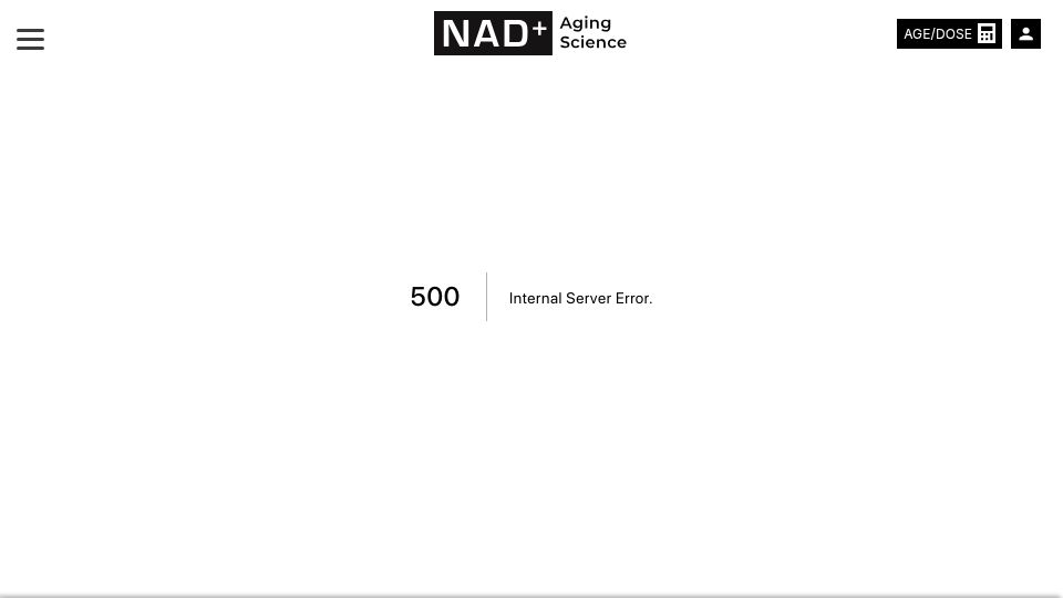 Screenshot of nad.com: Anti-aging breakthrough: Stem cells reverse signs of aging in monkeys