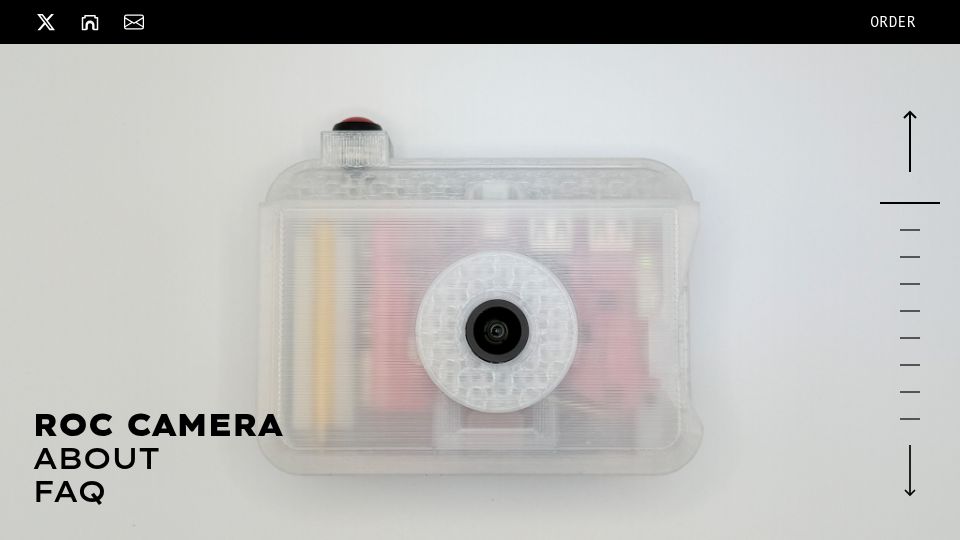 Screenshot of roc.camera: Roc Camera
