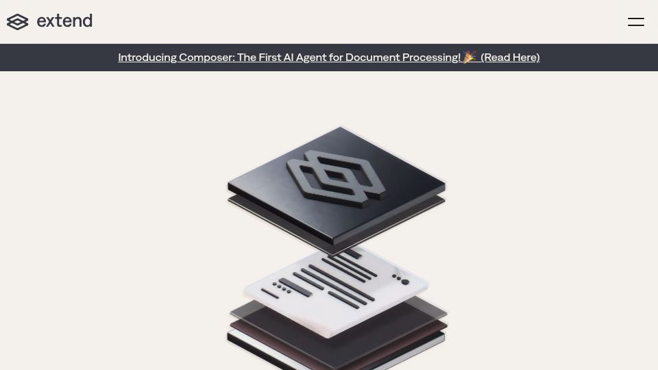 Screenshot of extend.ai: Launch HN: Extend (YC W23) – Turn your messiest documents into data