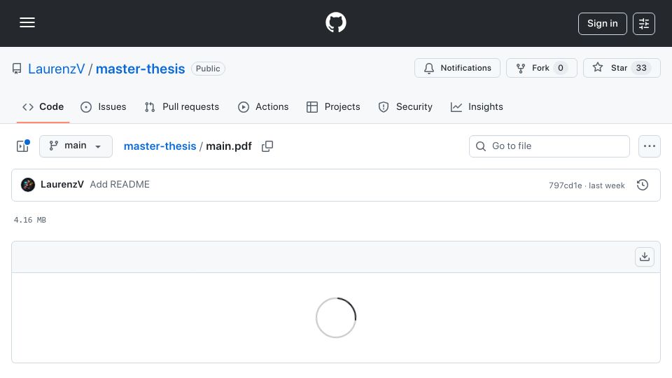 Screenshot of github.com: High-performance 2D graphics rendering on the CPU using sparse strips [pdf]