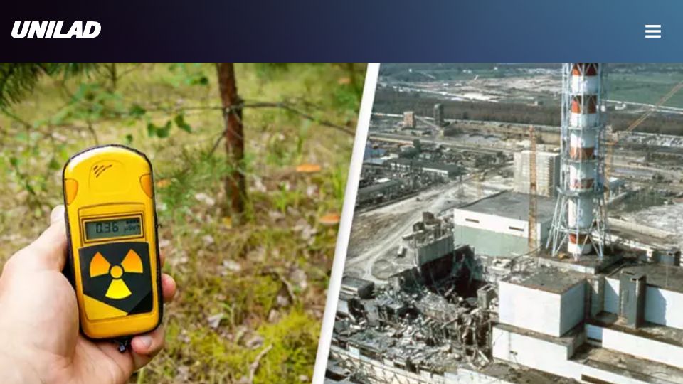 Screenshot of unilad.com: Fungus in Chernobyl nuclear disaster zone has mutated to 'feed' on radiation (2024)
