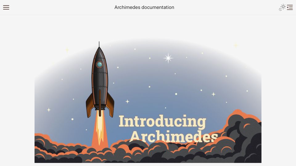 Screenshot of pinetreelabs.github.io: Archimedes – A Python toolkit for hardware engineering