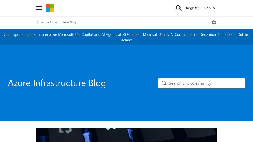 Screenshot of bleepingcomputer.com: Azure hit by 15 Tbps DDoS attack using 500k IP addresses