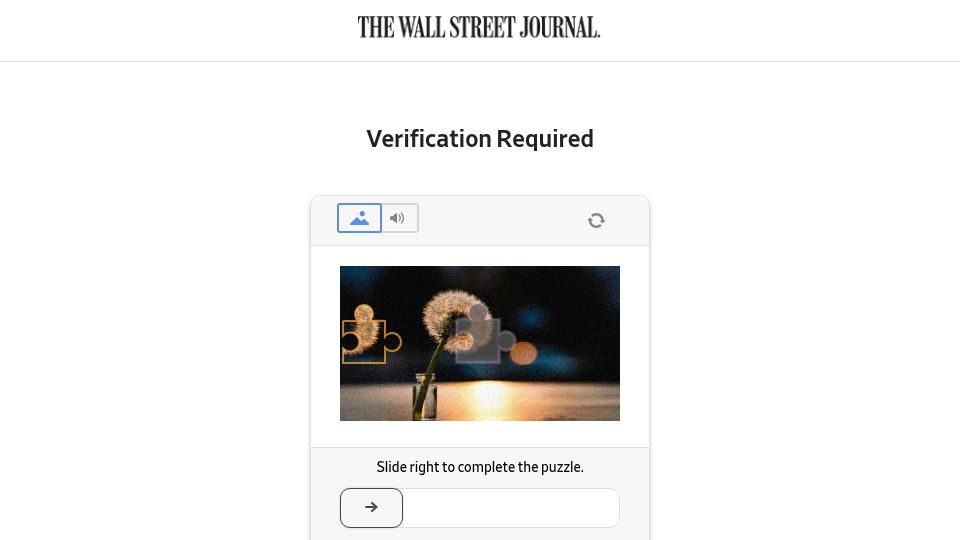Screenshot of wsj.com: Palantir Thinks College Might Be a Waste. So It's Hiring High-School Grads