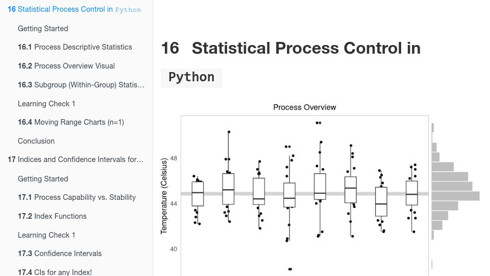Screenshot of timothyfraser.com: Statistical Process Control in Python