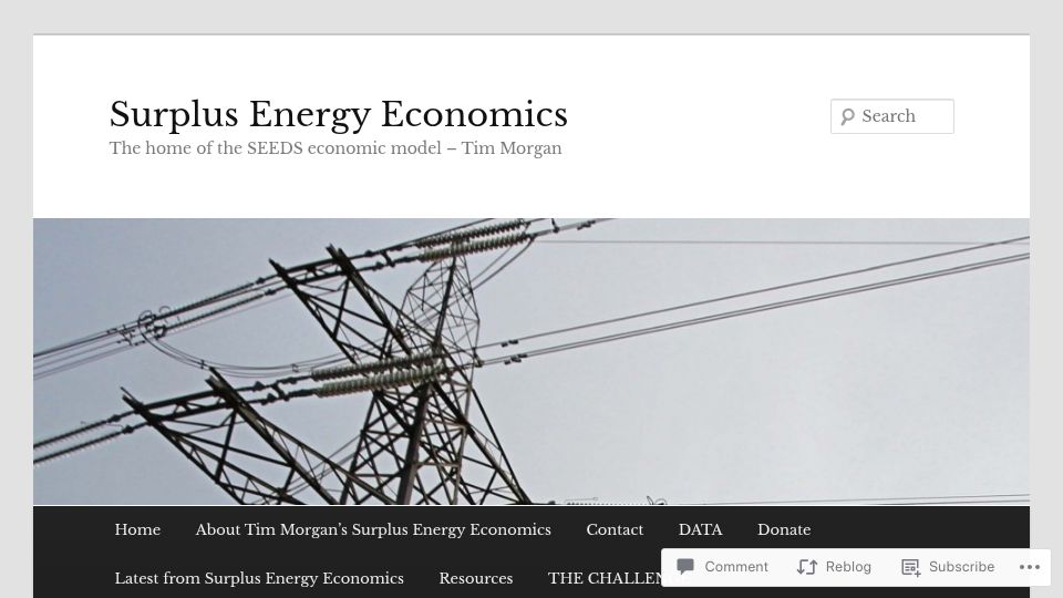 Screenshot of surplusenergyeconomics.wordpress.com: How wealth dies