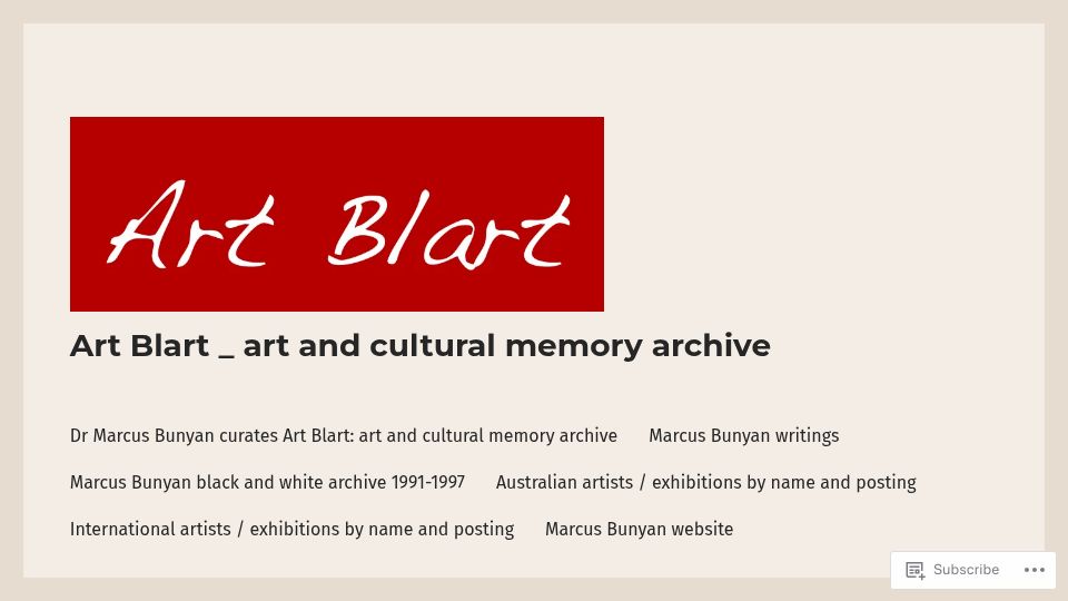 Screenshot of artblart.com: A Camera of Miroslav Tichý