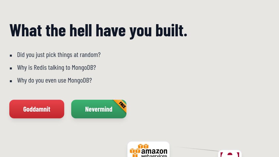 Screenshot of wthhyb.sacha.house: What the hell have you built