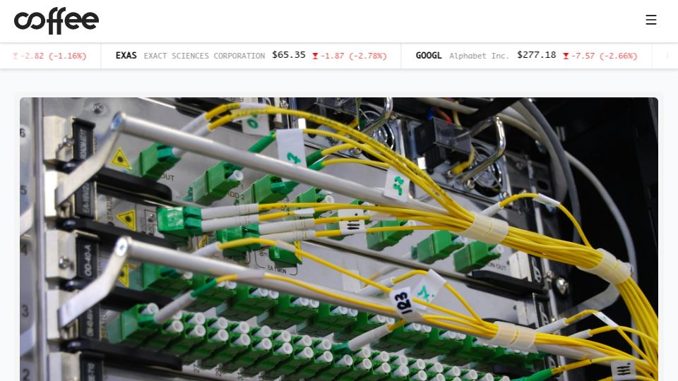 Screenshot of coffee.link: Vodafone Germany is killing the open internet – one peering connection at a time