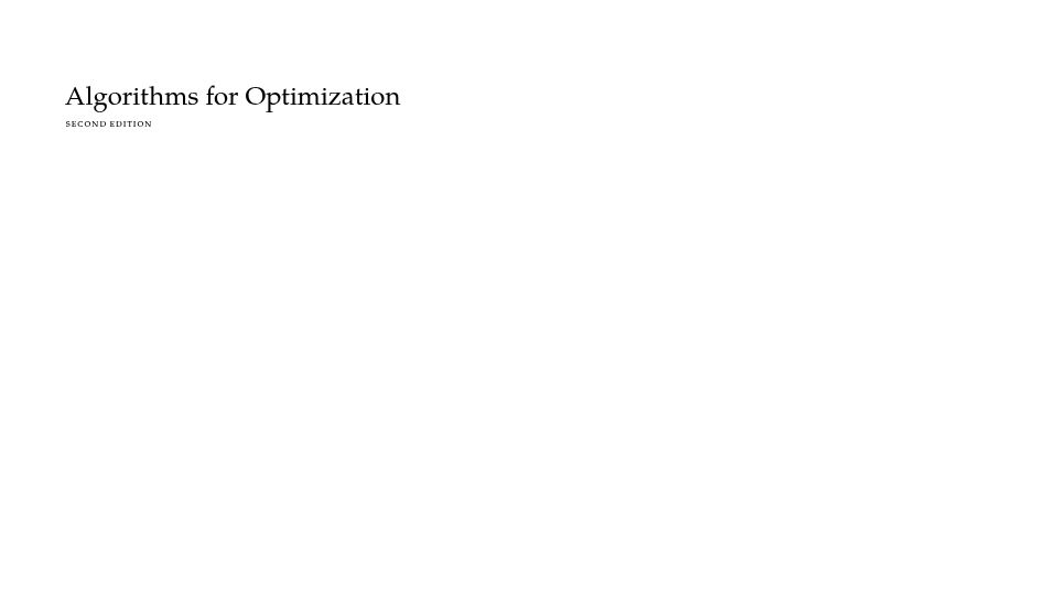 Screenshot of algorithmsbook.com: Algorithms for Optimization [pdf]
