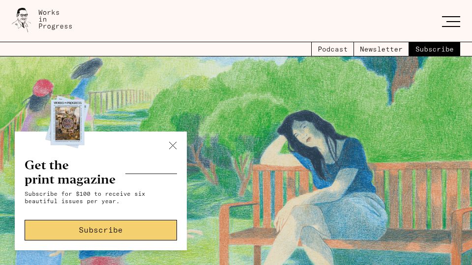 Screenshot of worksinprogress.co: South Korea – A Cautionary Tale for the Rest of Humanity