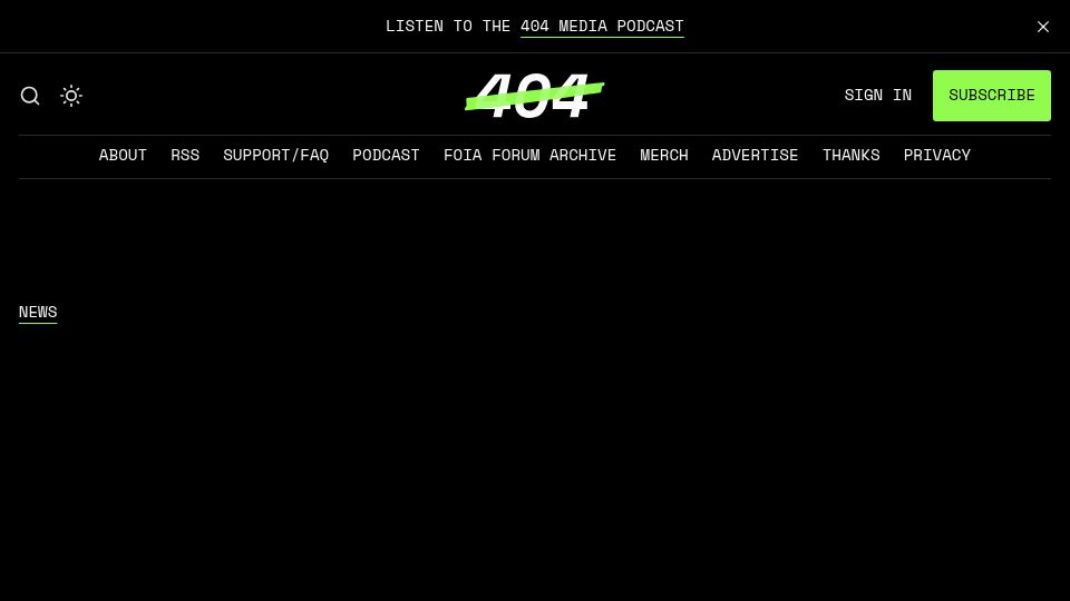 Screenshot of 404media.co: A Developer Accidentally Found CSAM in AI Data. Google Banned Him for It