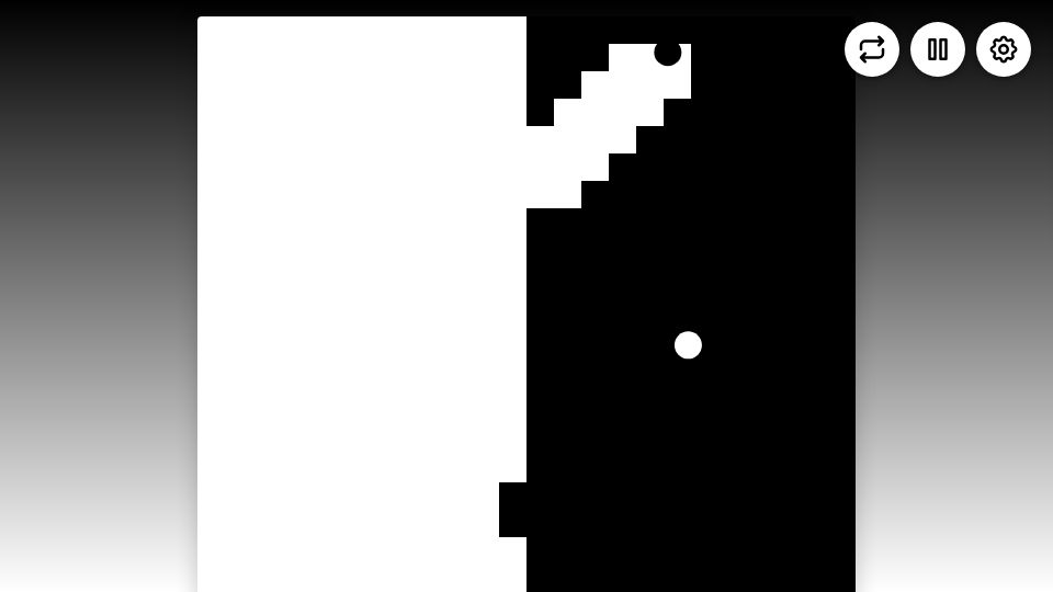 Screenshot of markodenic.tech: Dynamic Pong Wars