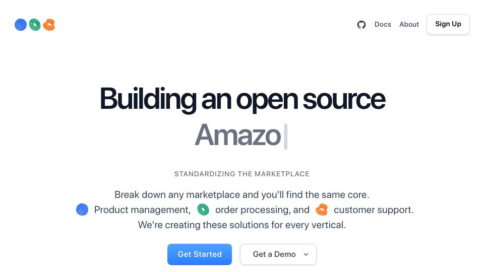 Screenshot of openship.org: Show HN: I'm building an open-source Amazon