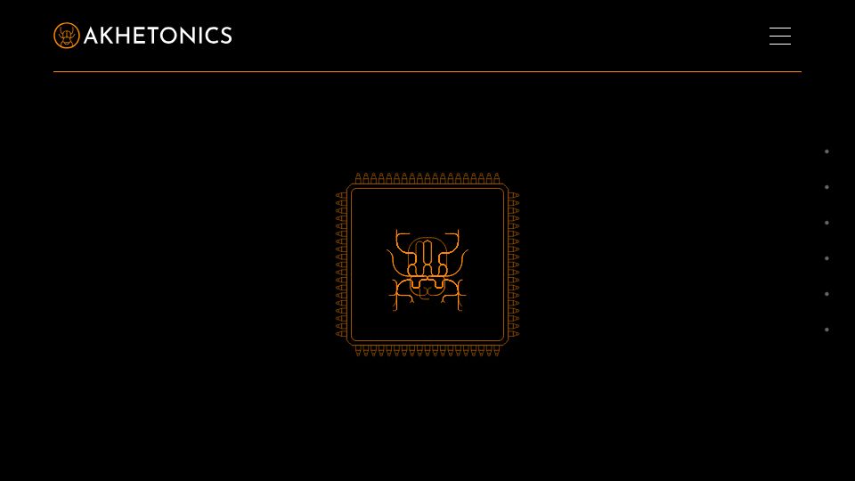 Screenshot of akhetonics.com: First all-optical XPU processing system