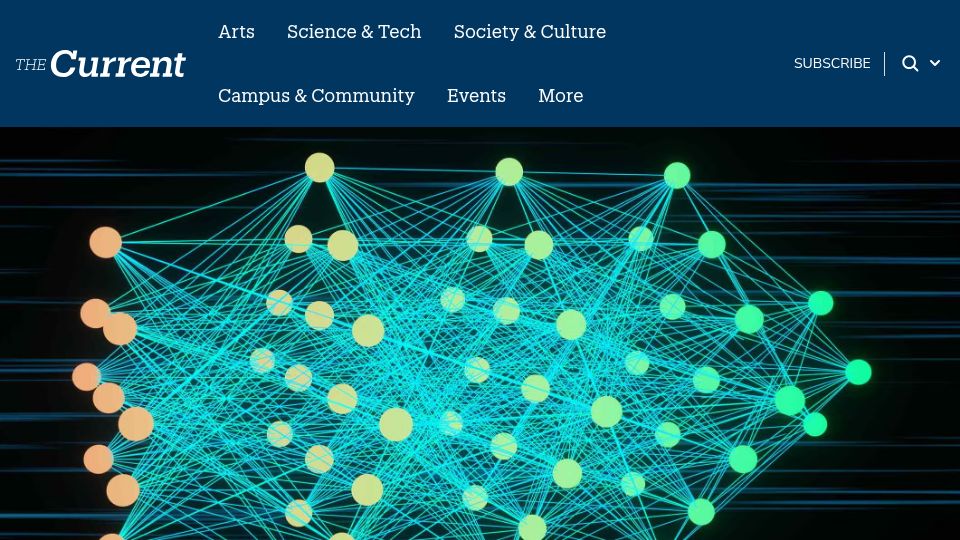 Screenshot of news.ucsb.edu: P-computers can solve spin-glass problems faster than quantum systems