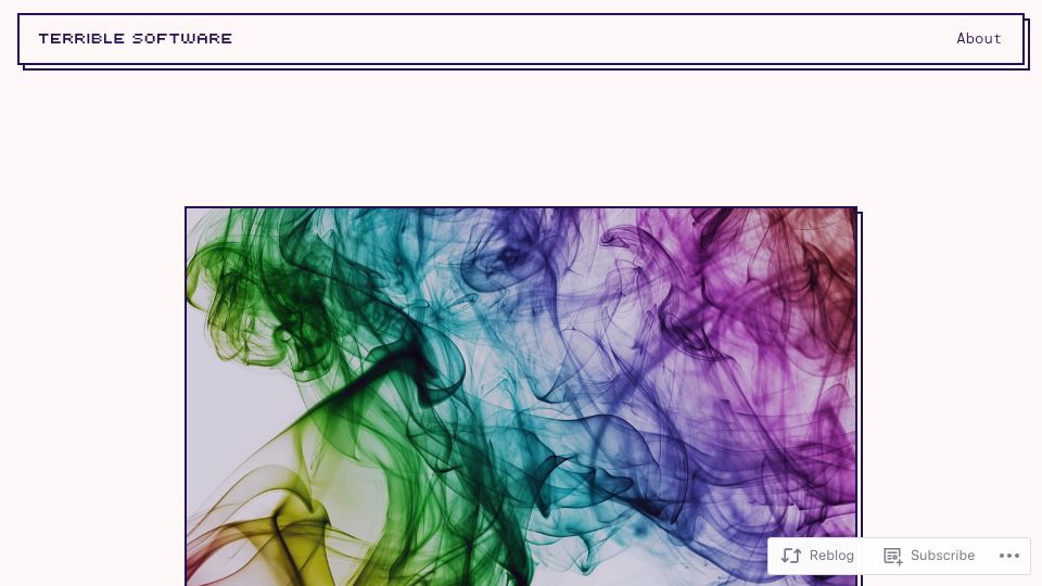 Screenshot of terriblesoftware.org: Engineers who dismiss AI