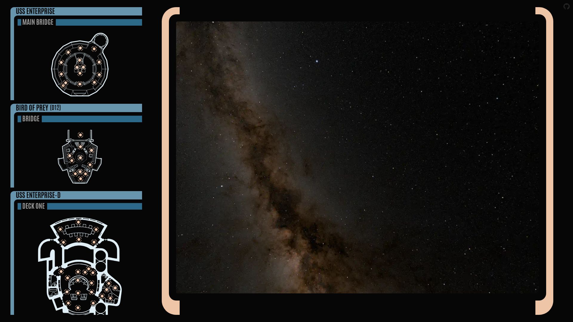 Screenshot of mijofr.github.io: Panoramas of Star Trek Sets