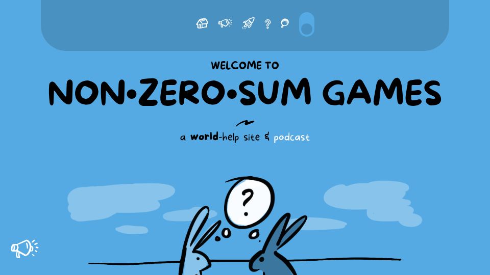 Screenshot of nonzerosum.games: Non-Zero-Sum Games