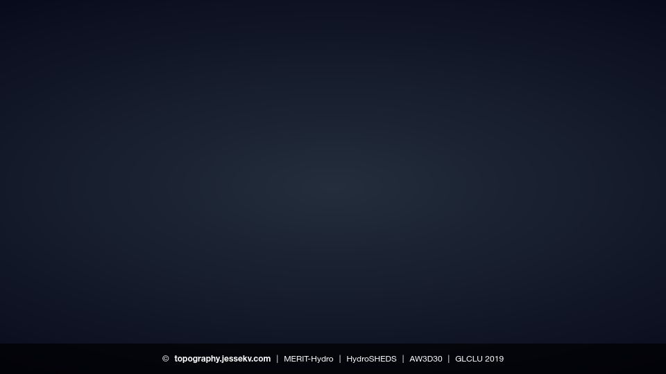 Screenshot of topography.jessekv.com: Show HN: Global 3D topography explorer