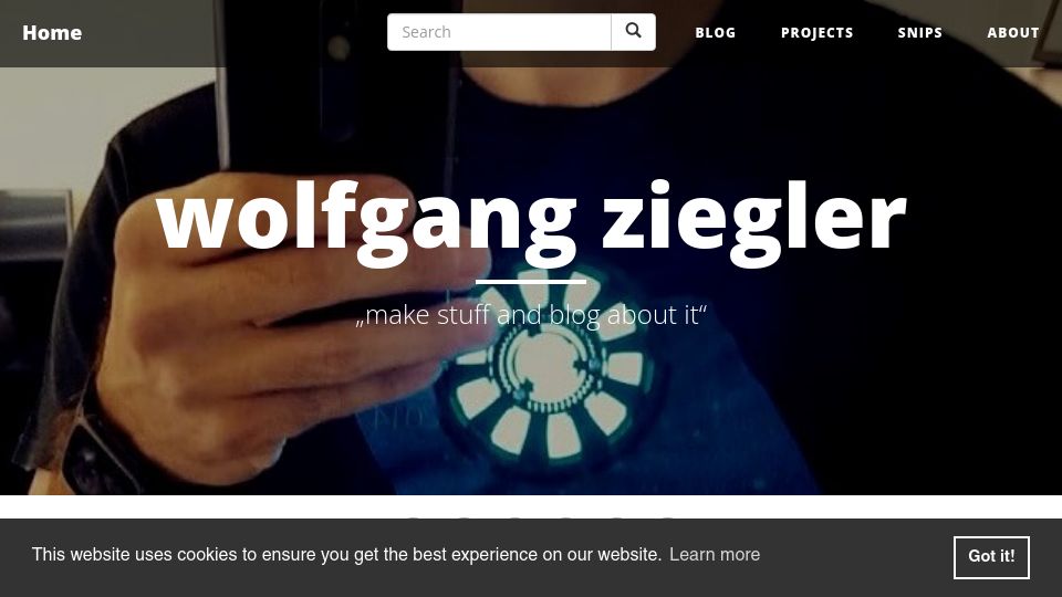 Screenshot of wolfgang-ziegler.com: Getter-Setter Pattern Considered Harmful