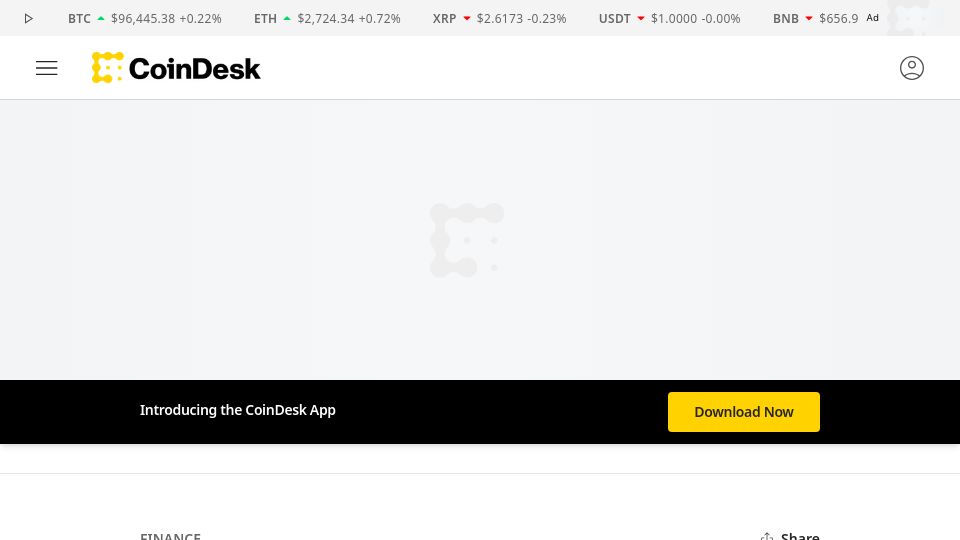 Screenshot of coindesk.com: Libra Token's Co-Creator Claimed He Paid Argentinian President Milei's Sister