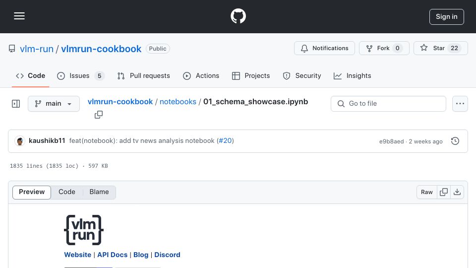 Screenshot of github.com: Replace OCR with Vision Language Models