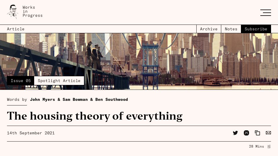 Screenshot of worksinprogress.co: The housing theory of everything (2021)